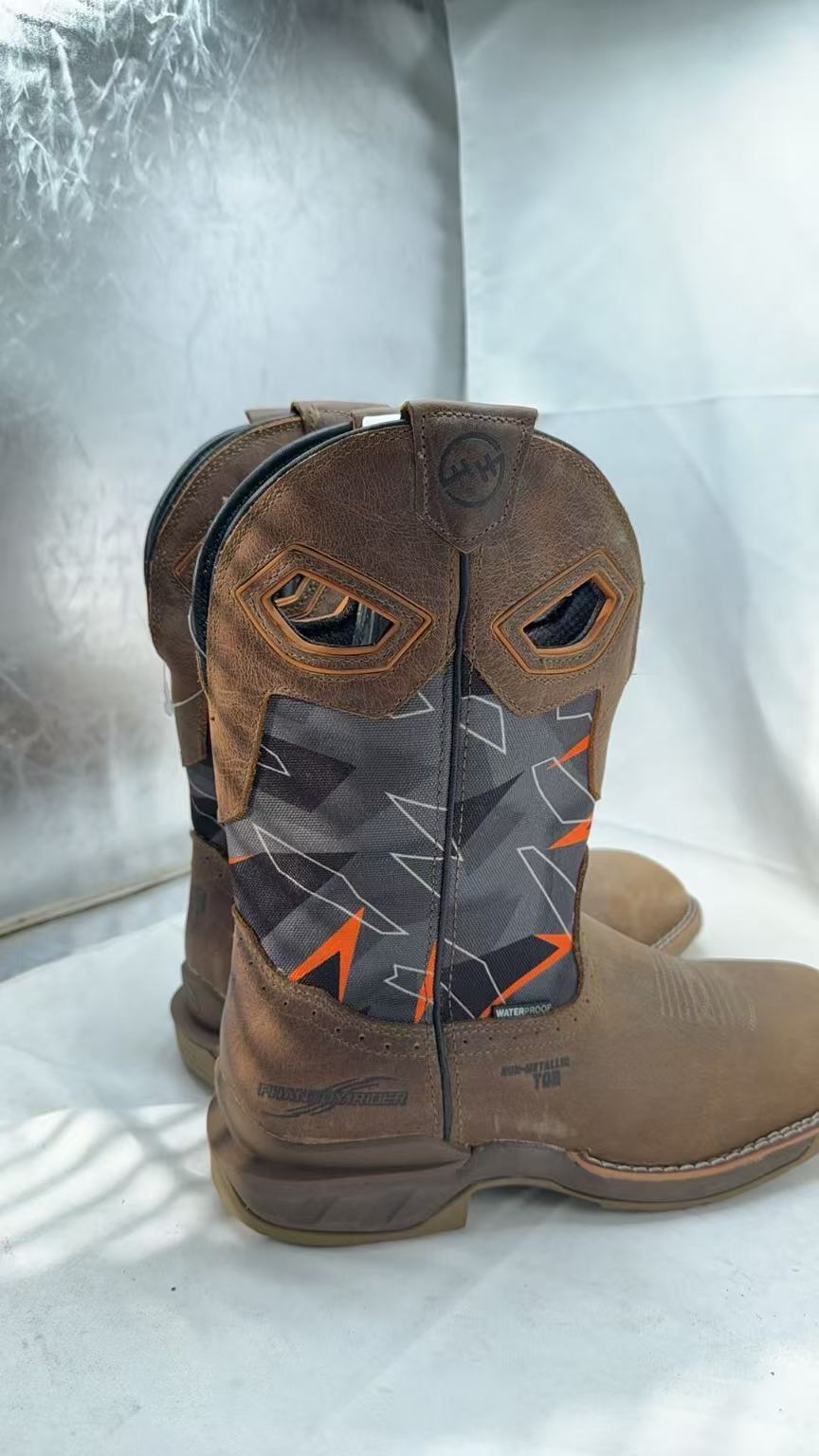 DOUBLE-H WORK WESTERN SIZE8D