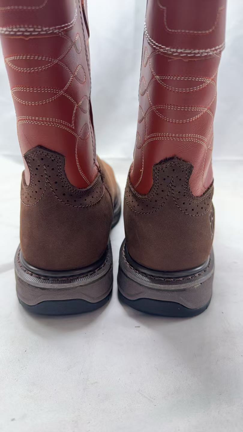 The Safety-Crafted 9' Unlined Western Work Boot - FR40102