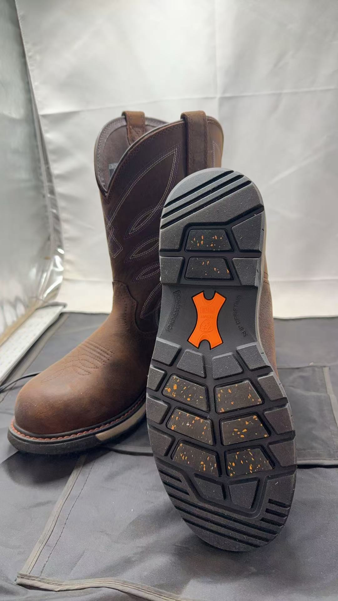 Hybrid Rancher Waterproof Western Boot 8B