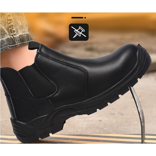 Heavy Duty Square Toe Steel Toe Cowboy Boots - Professional Grade Workwear